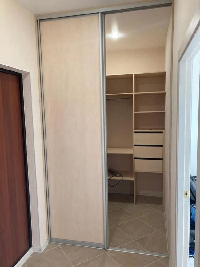 Гардеробные на заказ Некрасовка